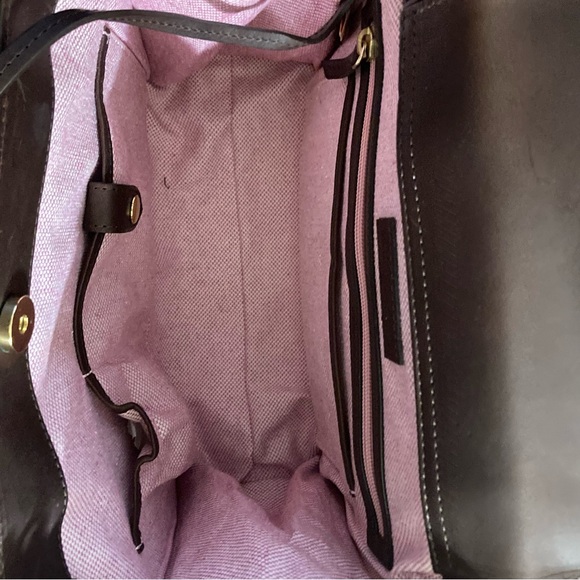 Dooney & Bourke ‘Janine’ Crocodile Embossed Satchel NWT - Contemporary Classic - Picture 10 of 13